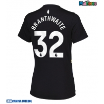 Camisa de Futebol Everton Jarrad Branthwaite #32 Equipamento Alternativo Mulheres 2025-26 Manga Curta